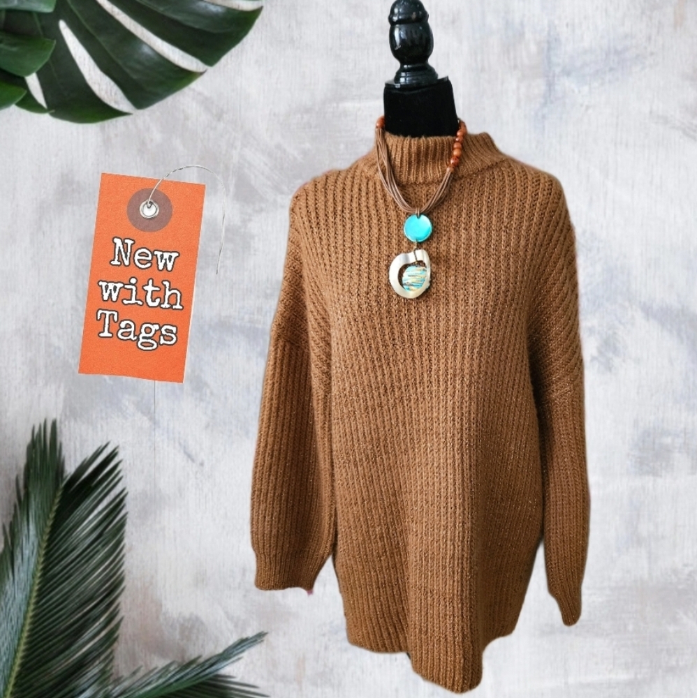 NWT/ The Korner Knit Cozy Sweater